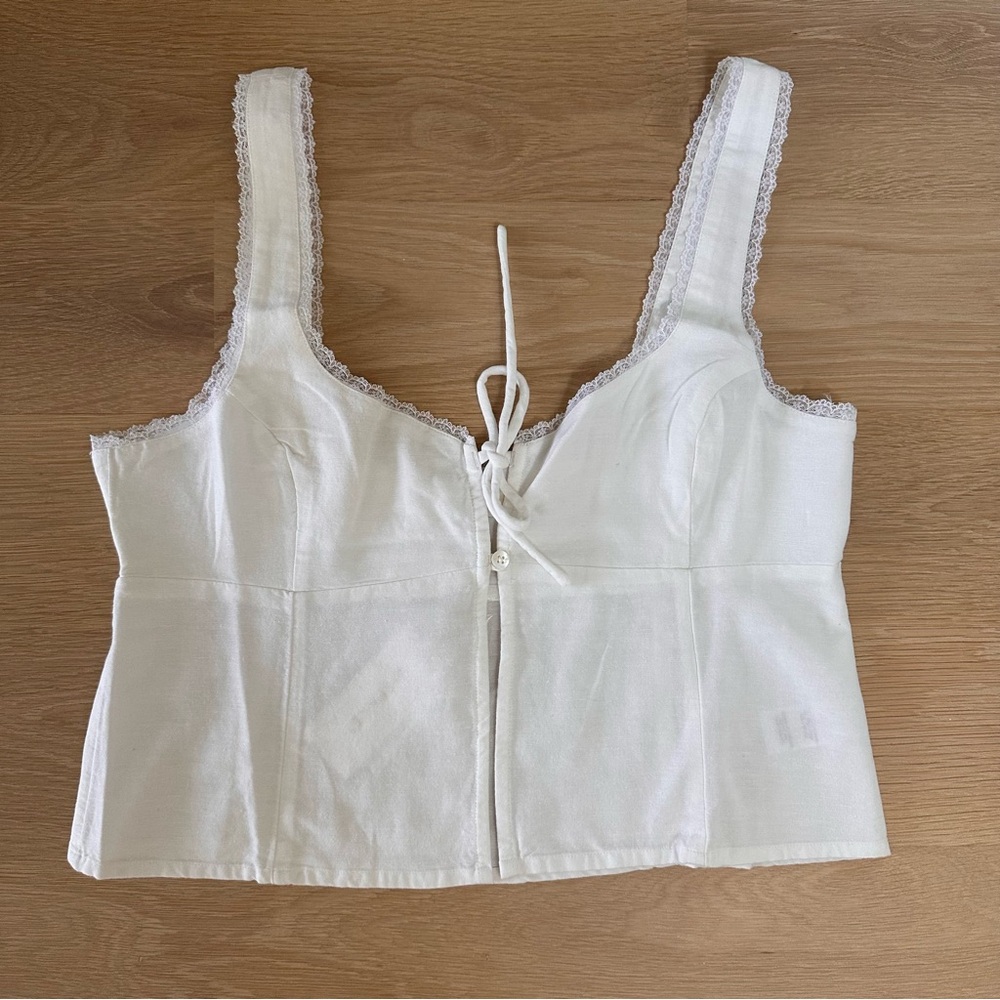 LSPACE - ROSA TOP - CREAM - SIZE MEDIUM - Picture 4 of 10